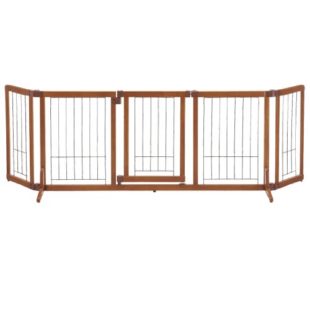 木製おくだけドア付ゲート L