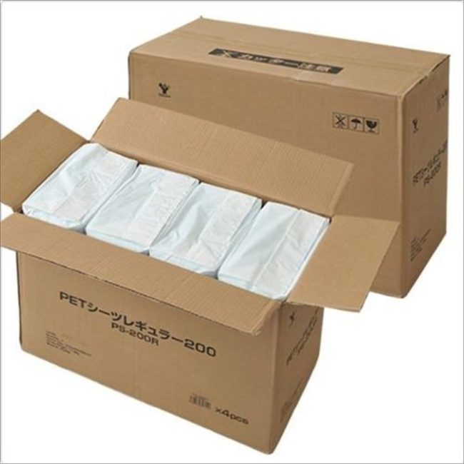 お徳用使い捨てペットシーツ (超薄型レギュラー800枚入)