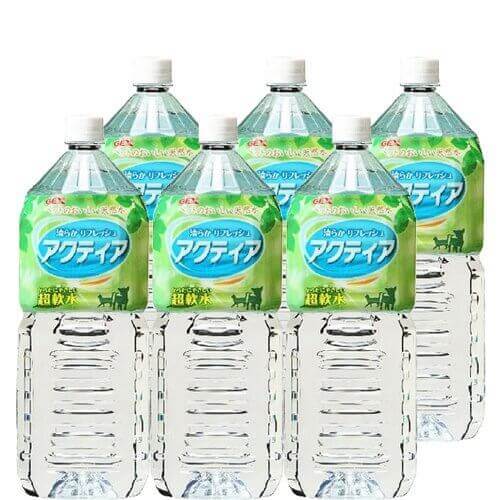  アクティア 超軟水(2L×6本)