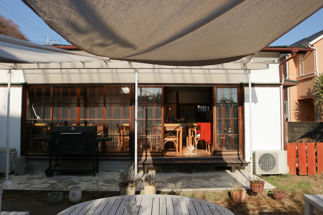 柴犬,カフェ,大磯,ルッコラ