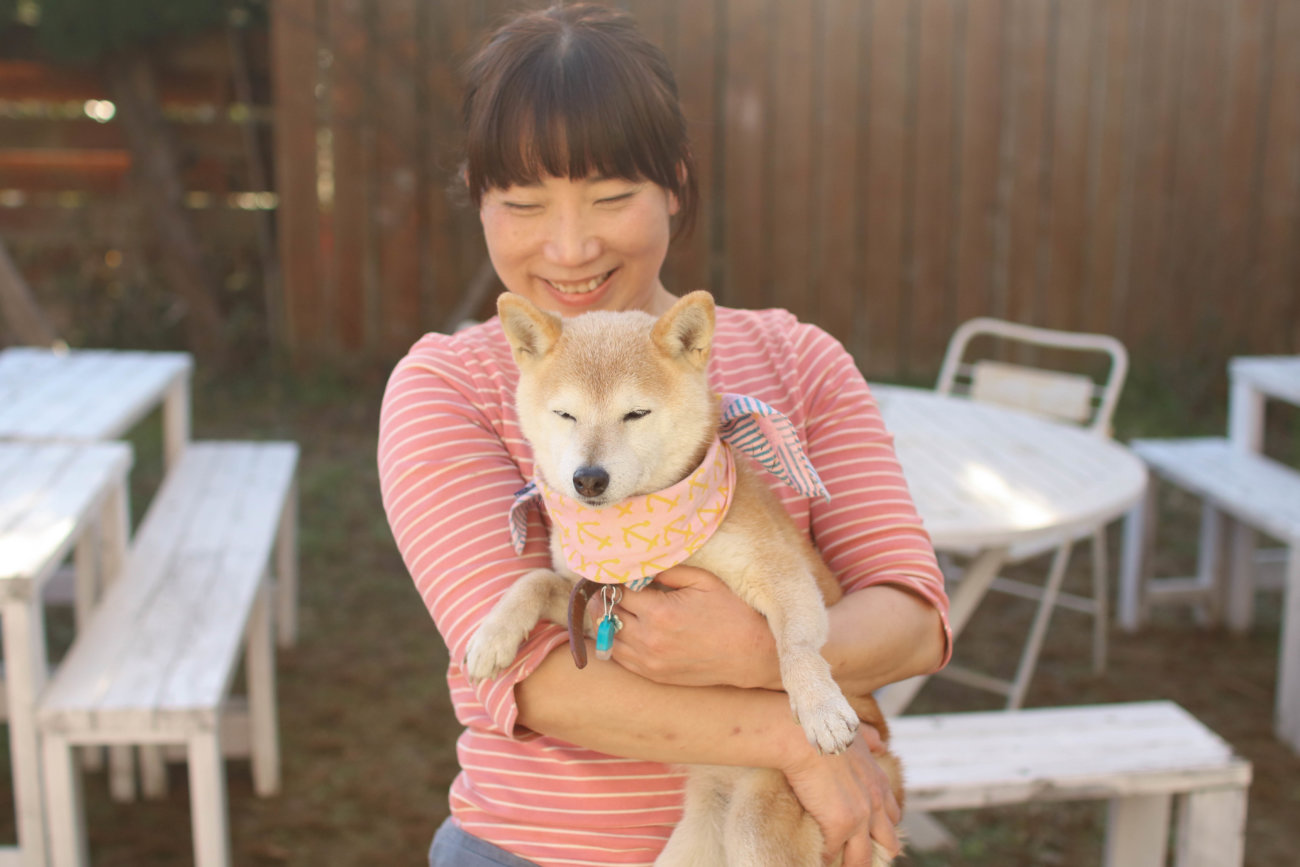 柴犬,カフェ,大磯,ルッコラ