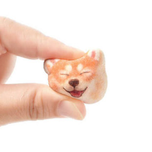 ミニ和風マシュマロ柴犬ほうずい〈チョコ餡〉