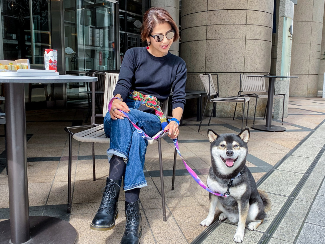 柴犬,リード,ウルフギャング