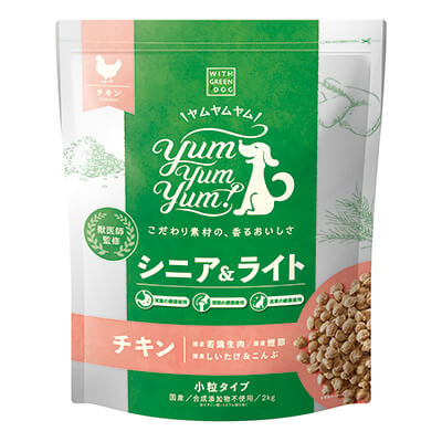 Yum Yum Yum!シニア&ライト　チキン ドライタイプ
