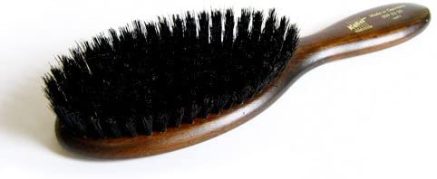 ネイティブドッグ　高級ドイツ製つや出し天然豚毛 ブラシ ・ソフト