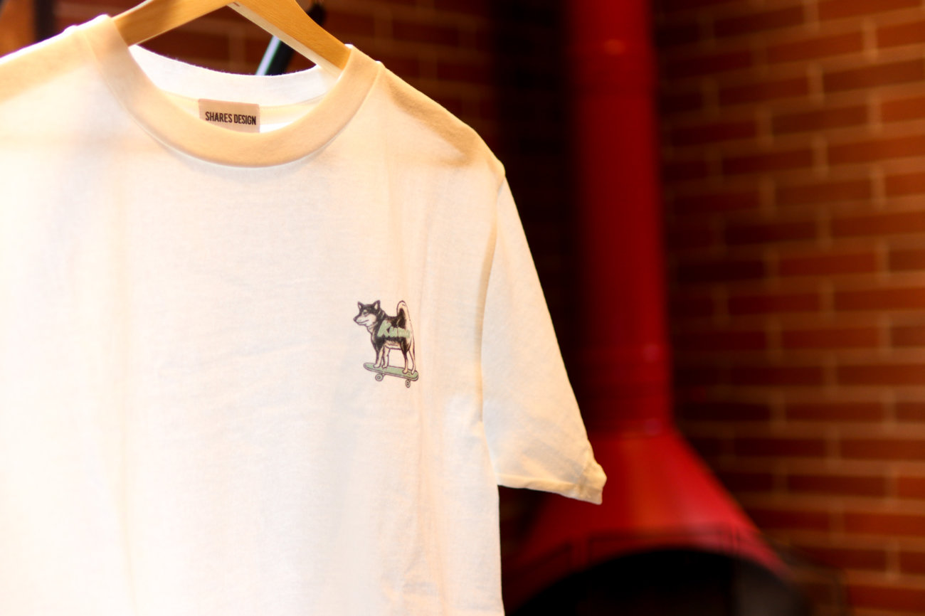 柴犬,ワンポイントTシャツ