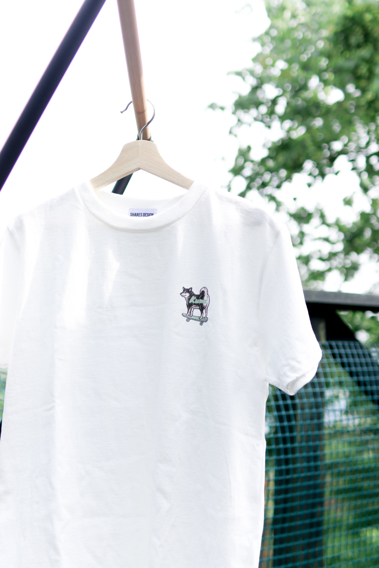 柴犬,ワンポイントTシャツ