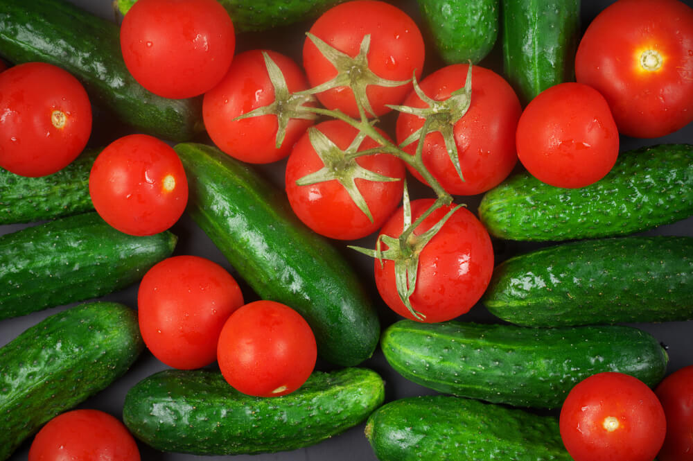 トマトときゅうり