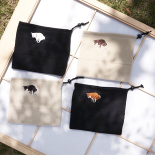 POOPING  NECK WARMER[PEGION × 柴犬ライフ]