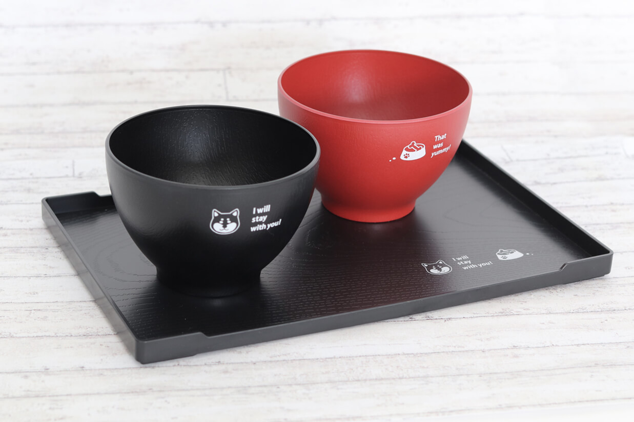 柴犬,食器,田中箸店