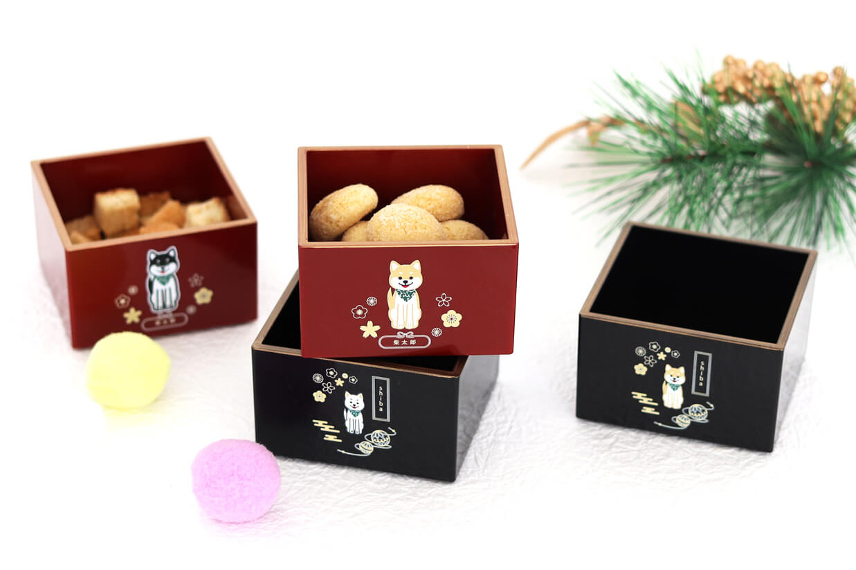 柴犬,食器,田中箸店