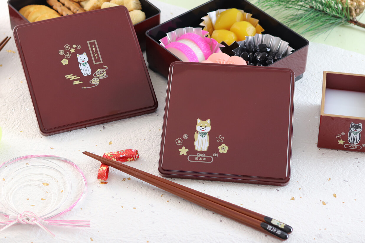 柴犬,食器,田中箸店