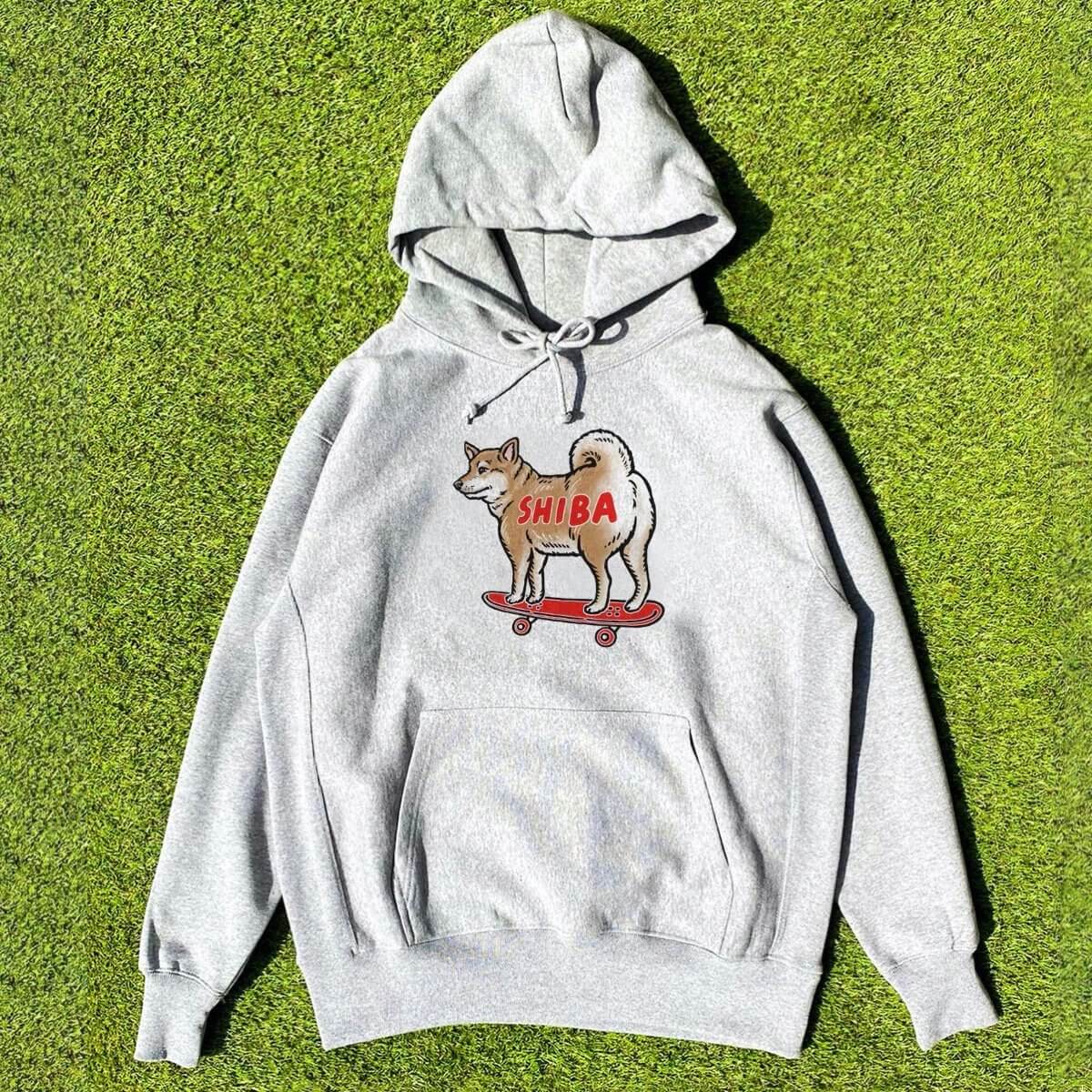 柴犬,カスタムオーダー,パーカー,スウェット,名入れ