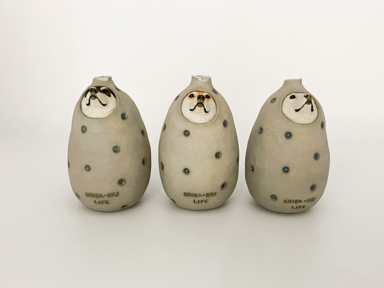 柴犬ライフ,ゆとり炉,一輪挿し