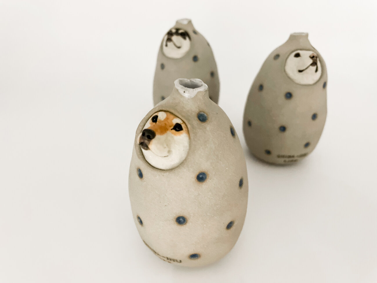 柴犬ライフ,ゆとり炉,一輪挿し