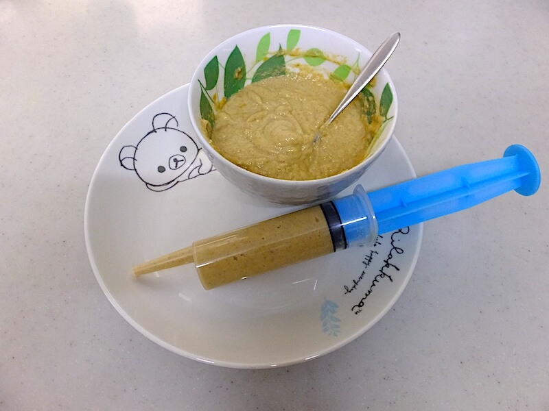 犬のごはん（ミキサー後）