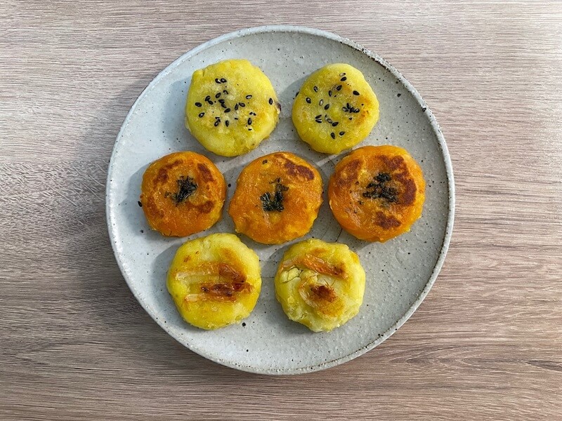 さつまいもの団子