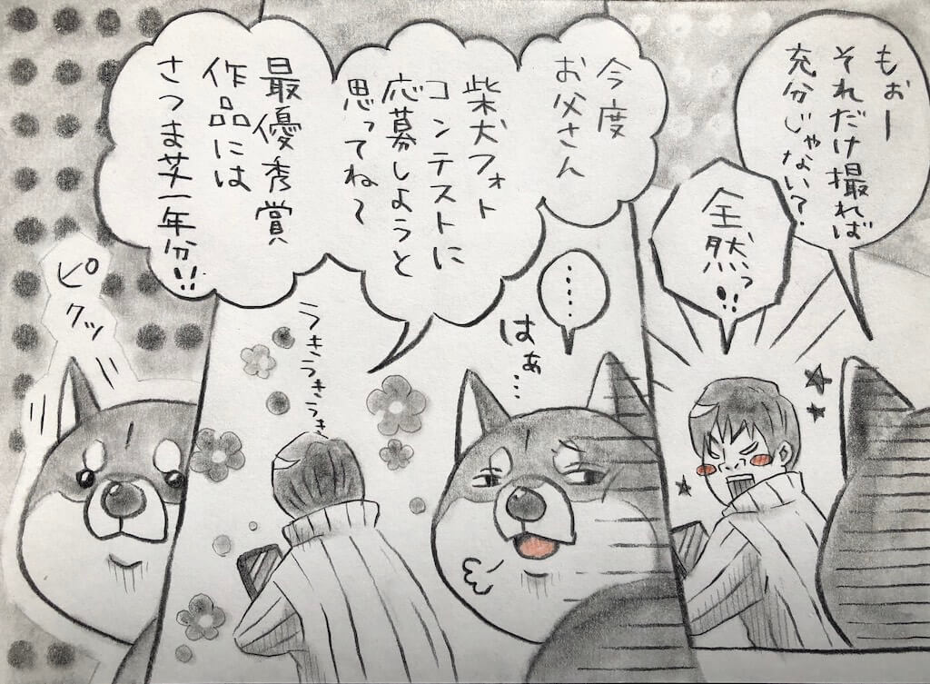 勝手に妄想しば