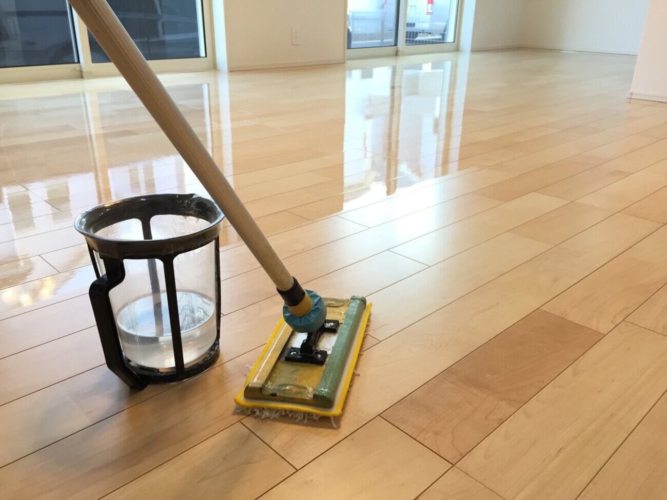 柴犬,すべらない床